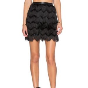 Sam Edelman Fringe Mini Skirt!